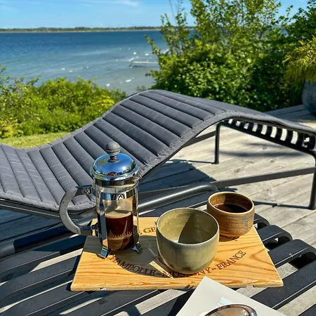 With Fjord Views At Tuse Naes Ferienhaus
