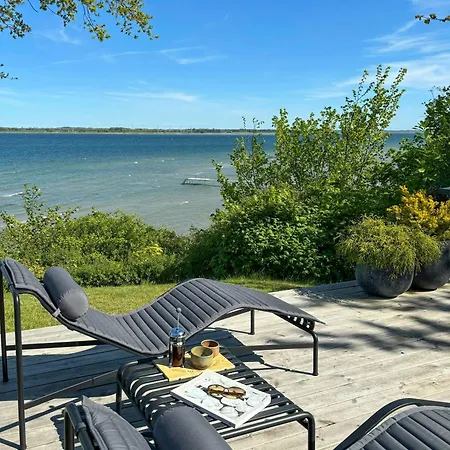 With Fjord Views At Tuse Naes Ferienhaus